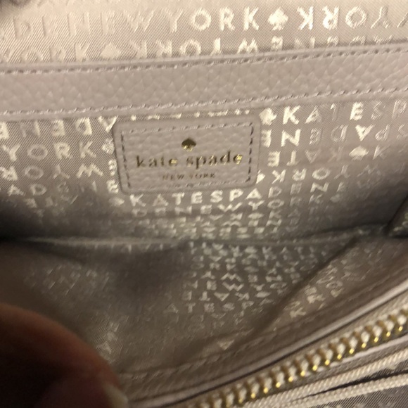 KATE SPADE Chester Street Avie blush colored and black leather crossbody. - Picture 11 of 15